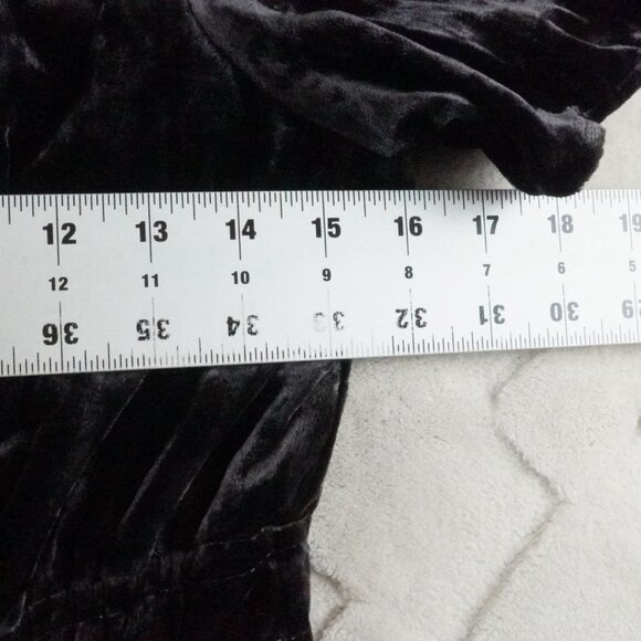 By Anthropologie The Somerset Maxi Dress Velvet Edition Womens Medium - Picture 7 of 12